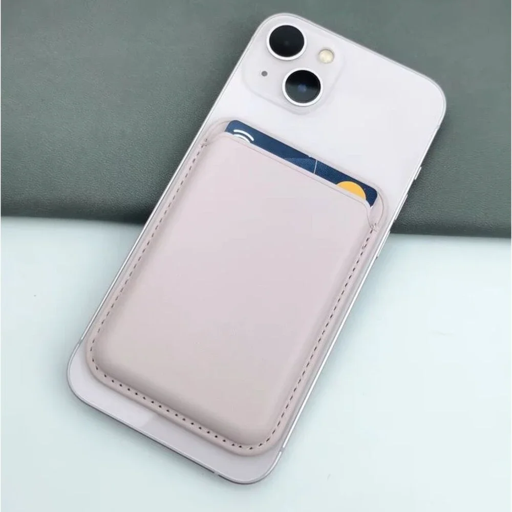 Personalised Pu Leather Phone Back Card Case Wallet for Iphone Magsafe